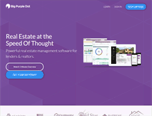 Tablet Screenshot of bigpurpledot.com